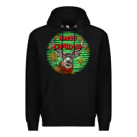 Black mule buck deer head christmas Premium Hoodie - LillyAllenDesigns