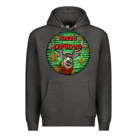 Charcoal Heather mule buck deer head christmas Premium Hoodie - LillyAllenDesigns