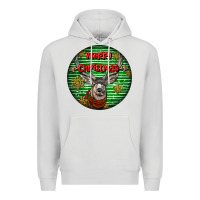 Dove Grey mule buck deer head christmas Premium Hoodie - LillyAllenDesigns