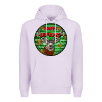 Lilac mule buck deer head christmas Premium Hoodie - LillyAllenDesigns