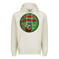 Oatmeal Heather mule buck deer head christmas Premium Hoodie - LillyAllenDesigns