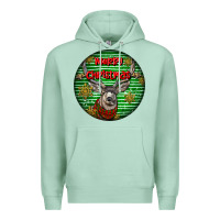 Seafoam mule buck deer head christmas Premium Hoodie - LillyAllenDesigns