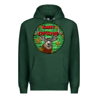 Sports Green mule buck deer head christmas Premium Hoodie - LillyAllenDesigns