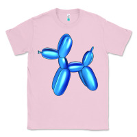 Bubblegum Pink Blue Dog Balloon Classic Tee - Artiststas