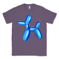Lavender Blue Dog Balloon Classic Tee - Artiststas
