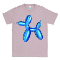 Lilac Blue Dog Balloon Classic Tee - Artiststas