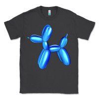 Smoke Blue Dog Balloon Classic Tee - Artiststas