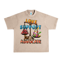 French Oak Love support advocate Urban Heavy Tee - CowGirlArtShop