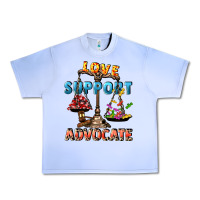 Grape Ice Love support advocate Urban Heavy Tee - CowGirlArtShop
