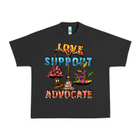 Pigment Black Love support advocate Urban Heavy Tee - CowGirlArtShop