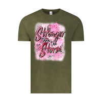 Vintage Olive stronger than the storm Vintage Tee - CowGirlArtShop