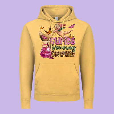Cupids Brewıng  Company Olivia Vintage Hoodie Designed By Oliviacreatesart