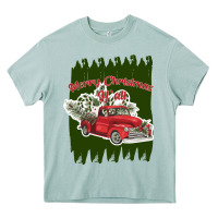 Merry Christmas Y'all Truck Heavy Core Tee | Teevron