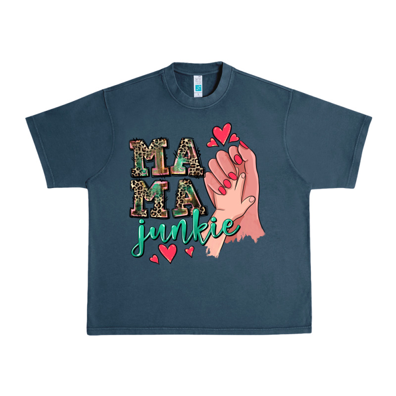 Mama Junkie Mother's Day Urban Heavy Tee by CowGirlArtShop | Teevron