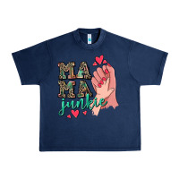 Navy Mama Junkie Mother's Day Urban Heavy Tee - CowGirlArtShop