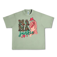 Oil Green Mama Junkie Mother's Day Urban Heavy Tee - CowGirlArtShop