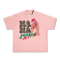 Salmon Mama Junkie Mother's Day Urban Heavy Tee - CowGirlArtShop