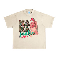 Sandshell Mama Junkie Mother's Day Urban Heavy Tee - CowGirlArtShop