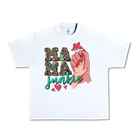 White Mama Junkie Mother's Day Urban Heavy Tee - CowGirlArtShop