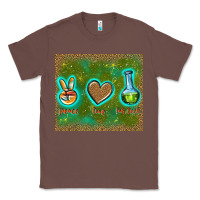 Chestnut peace love lab tech Classic Tee - TumblerDesignByShophia