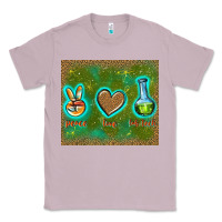 Lilac peace love lab tech Classic Tee - TumblerDesignByShophia