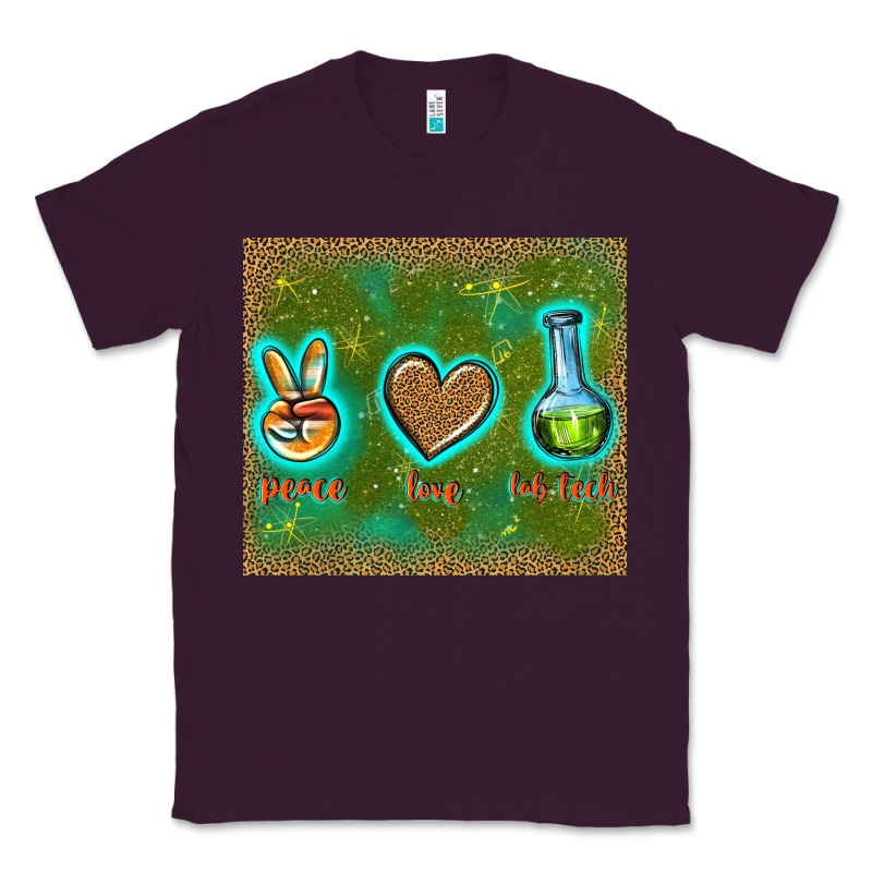 Peace Love Lab Tech Classic Tee by TumblerDesignByShophia | Teevron