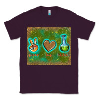 Plum peace love lab tech Classic Tee - TumblerDesignByShophia
