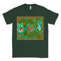 Sports Green peace love lab tech Classic Tee - TumblerDesignByShophia