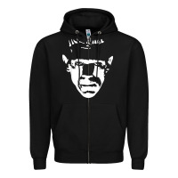 Black classic monster horror movie poster vintage halloween Zipper Hoodie - longCreatives