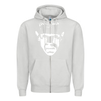 Dove Grey classic monster horror movie poster vintage halloween Zipper Hoodie - longCreatives