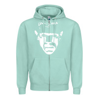 Seafoam classic monster horror movie poster vintage halloween Zipper Hoodie - longCreatives