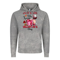 Cloud Rock just a girl who loves valentine's day Vintage Hoodie - OliviaCreatesArt