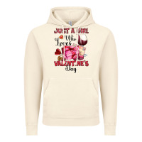 Vintage Artic just a girl who loves valentine's day Vintage Hoodie - OliviaCreatesArt