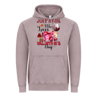 Vintage Zinc just a girl who loves valentine's day Vintage Hoodie - OliviaCreatesArt