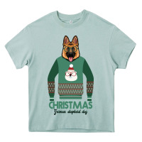 Arona German shepherd dog Christmas Heavy Core Tee - Bettercallsaul
