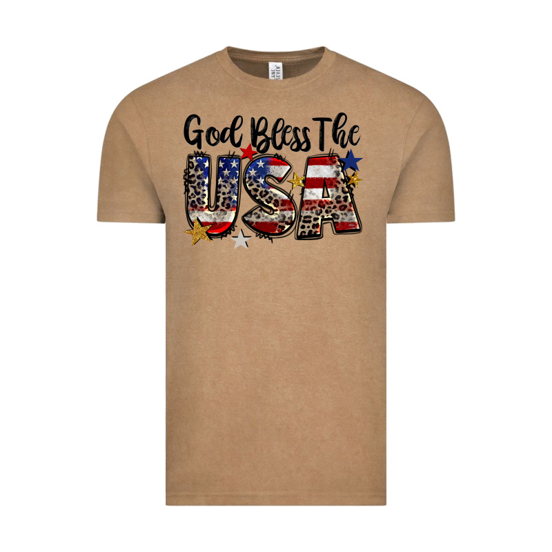 God Bless The Usa Vintage Tee by CowGirlArtShop | Teevron