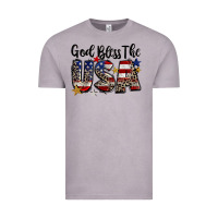 Vintage Zinc god bless the usa Vintage Tee - CowGirlArtShop