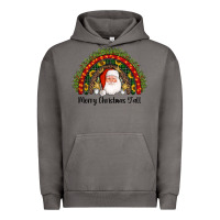 Pigment Tornado merry christmas y'all santa rainbow Urban Hoodie - AdoDesignShop