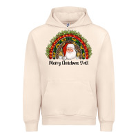 Merry Christmas Y'all Santa Rainbow Urban Hoodie | Teevron