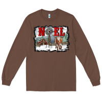 Chestnut noel with windmill and farm Long Sleeve Tee - RanaPortraitStore