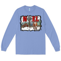 Colony Blue noel with windmill and farm Long Sleeve Tee - RanaPortraitStore