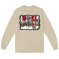Mushroom noel with windmill and farm Long Sleeve Tee - RanaPortraitStore