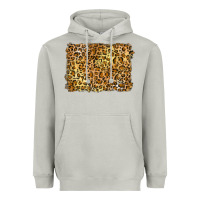 Moon Dust handdrawn leopard pattern yellow Heavyweight Hoodie - BarkalooDesign