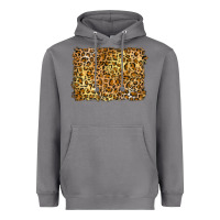 Storm handdrawn leopard pattern yellow Heavyweight Hoodie - BarkalooDesign