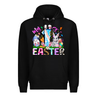 Black My 1st Easter Premium Hoodie - CowhideDigitalArt