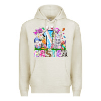 Oatmeal Heather My 1st Easter Premium Hoodie - CowhideDigitalArt