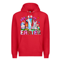 Red My 1st Easter Premium Hoodie - CowhideDigitalArt