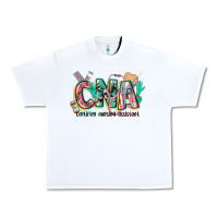 White certified nursing assistant Urban Heavy Tee - CowGirlArtShop