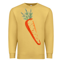 Antique Gold big carrot costume cute easy vegetable halloween gift Premium Sweatshirt - longCreatives