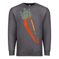 Big Carrot Costume Cute Easy Vegetable Halloween Gift Premium Sweatshirt | Teevron